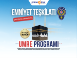 Emniyet Teşkilatı Mensuplarına Özel Umre Turu 19 Gece 20 Gün